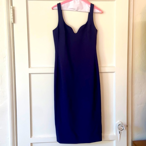 Elizabeth and James Dresses & Skirts - Elizabeth and James navy deep the tank body-conscious dress